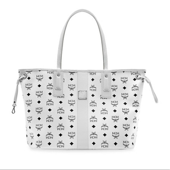 MCM Handbags - MCM Medium Liz Reversible Visetos Shopper Bag